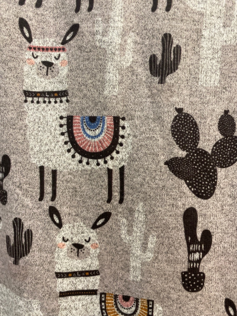 Shana · Llama + Cactus Design · 1X · GrayMulti
