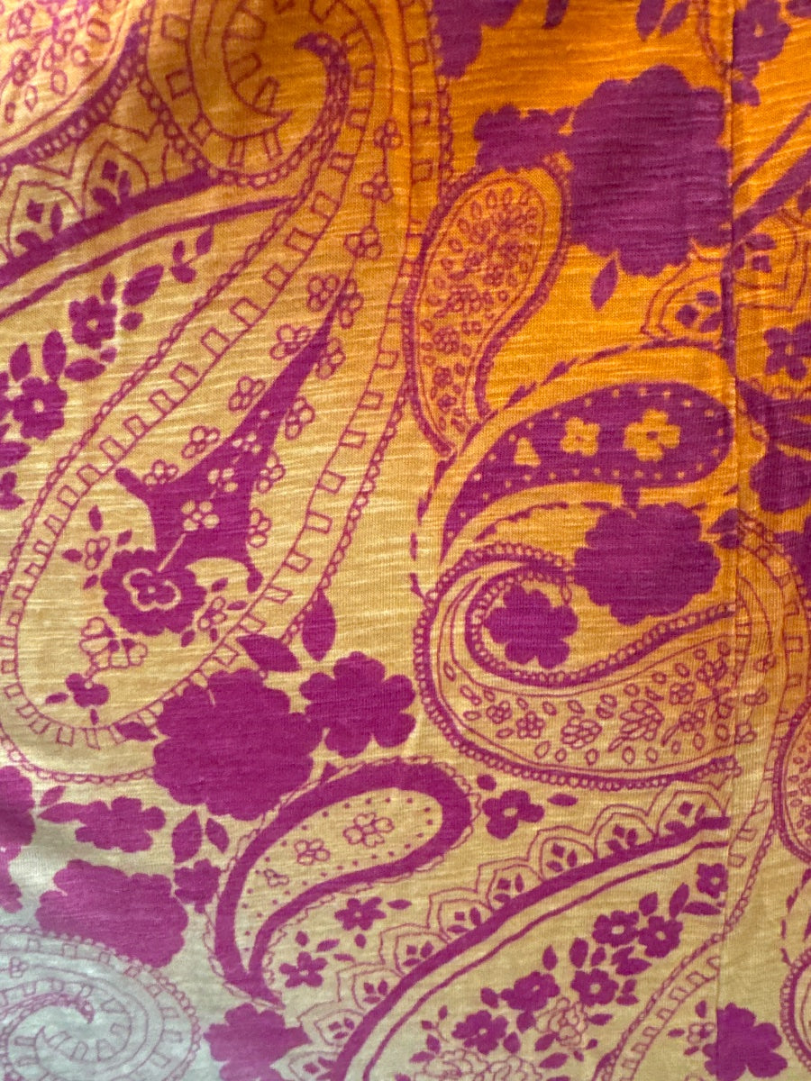 Tommy Bahama · Halter Dress · Medium · Orange Multi Paisley