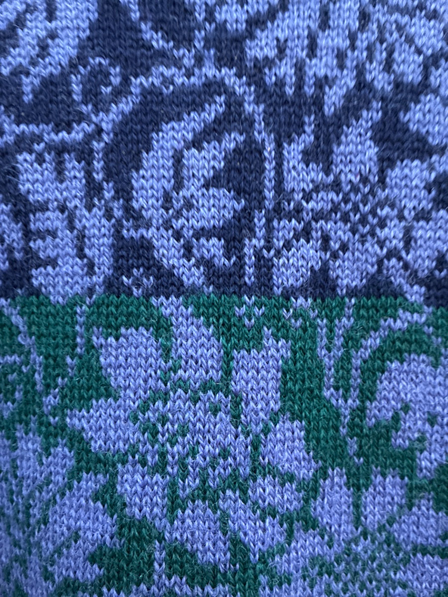 Oleana · Sweater · Medium · BlueMulti