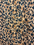 Pomander · Balloon Sleeve Fashion Top · Medium · Brown Cheetah Print