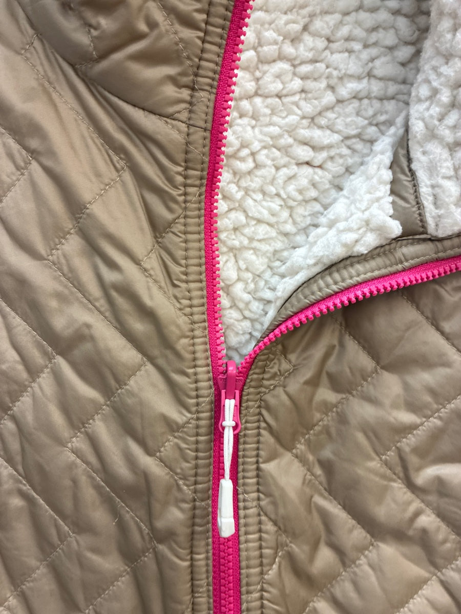 Mountain Hardware · Puffer Reversible Puffer/fleece vest · Large · Beige/Cream