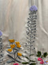 Anthropologie · Blue Tassel · Large · Beige Floral