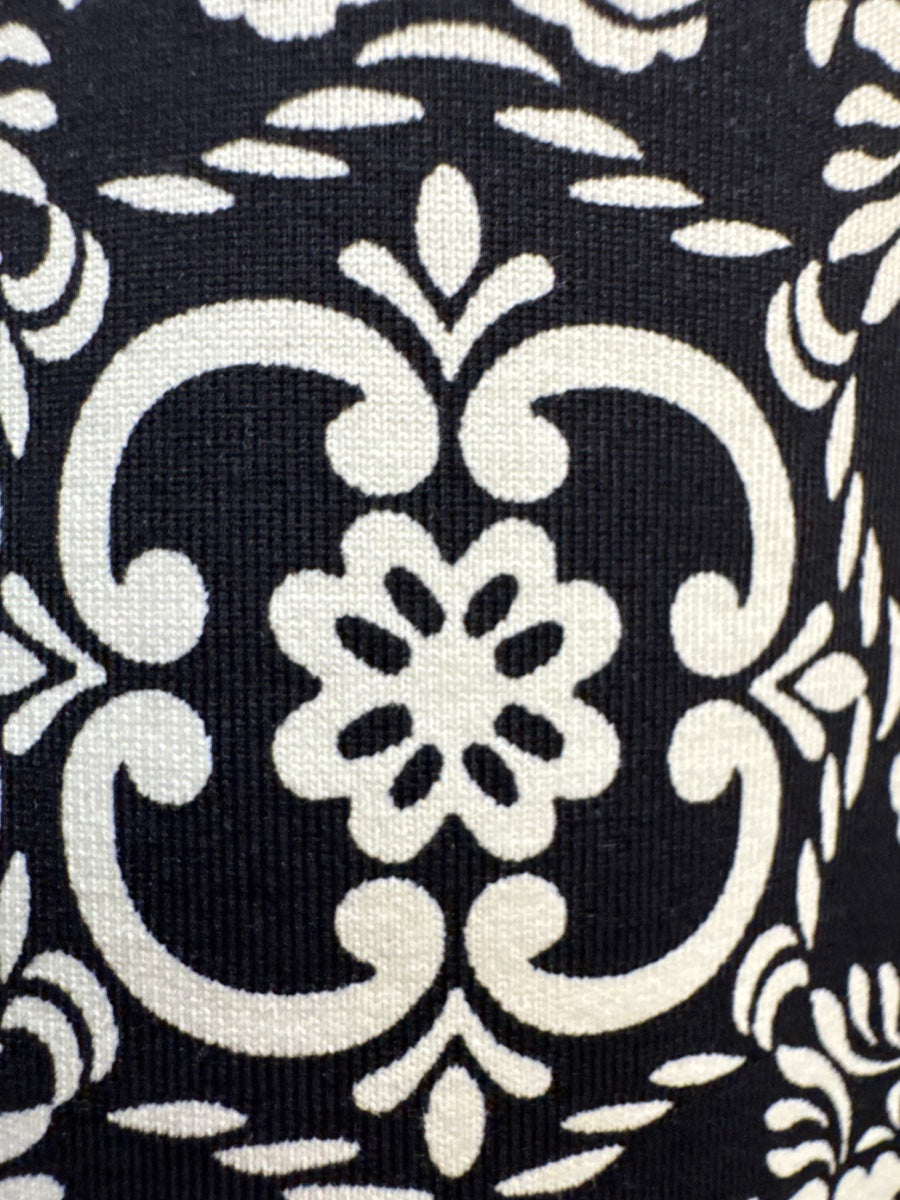 J.McLaughlin · Bedford active long sleeve dress · L/XL · Black/White