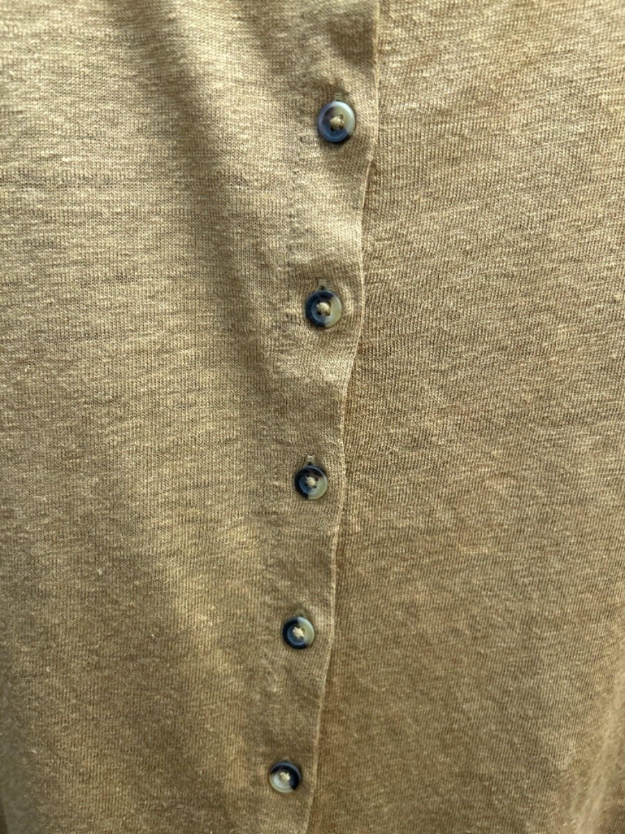 Boden · Button Up · Large · Carmel