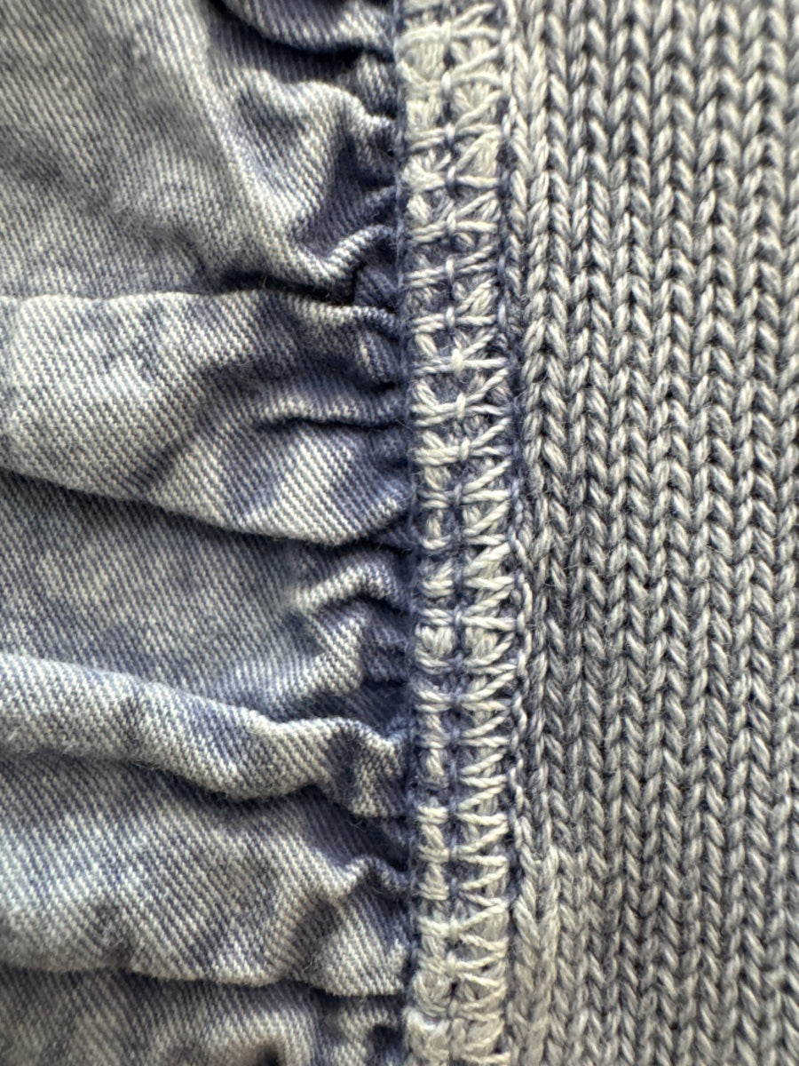 PBJ BLUES · Sweater · XLarge · Chambray