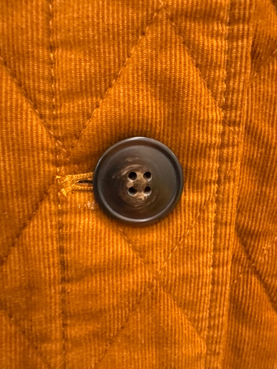 Madewell · Quilted Corduroy Jacket · Large · Caramel