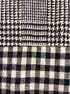 Miou Muse · Fashion Jacket · Small · White/Black Plaid