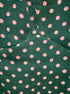 CABI · Bianca Flirt Top · Medium · Green, Pink Polka Dot