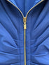 Joseph Ribkoff · BodyCon Ruched Detail · 10 · Blue
