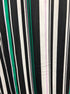 Worthington · Short Sleeve Top · 1X Tall · BlkGreen Striped