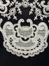 Talbots · 3/4 Sleeve Embroidered Blouse · Large · Black