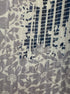 Cabi · Cap Sleeve Top · Medium · NavyGray Floral Print