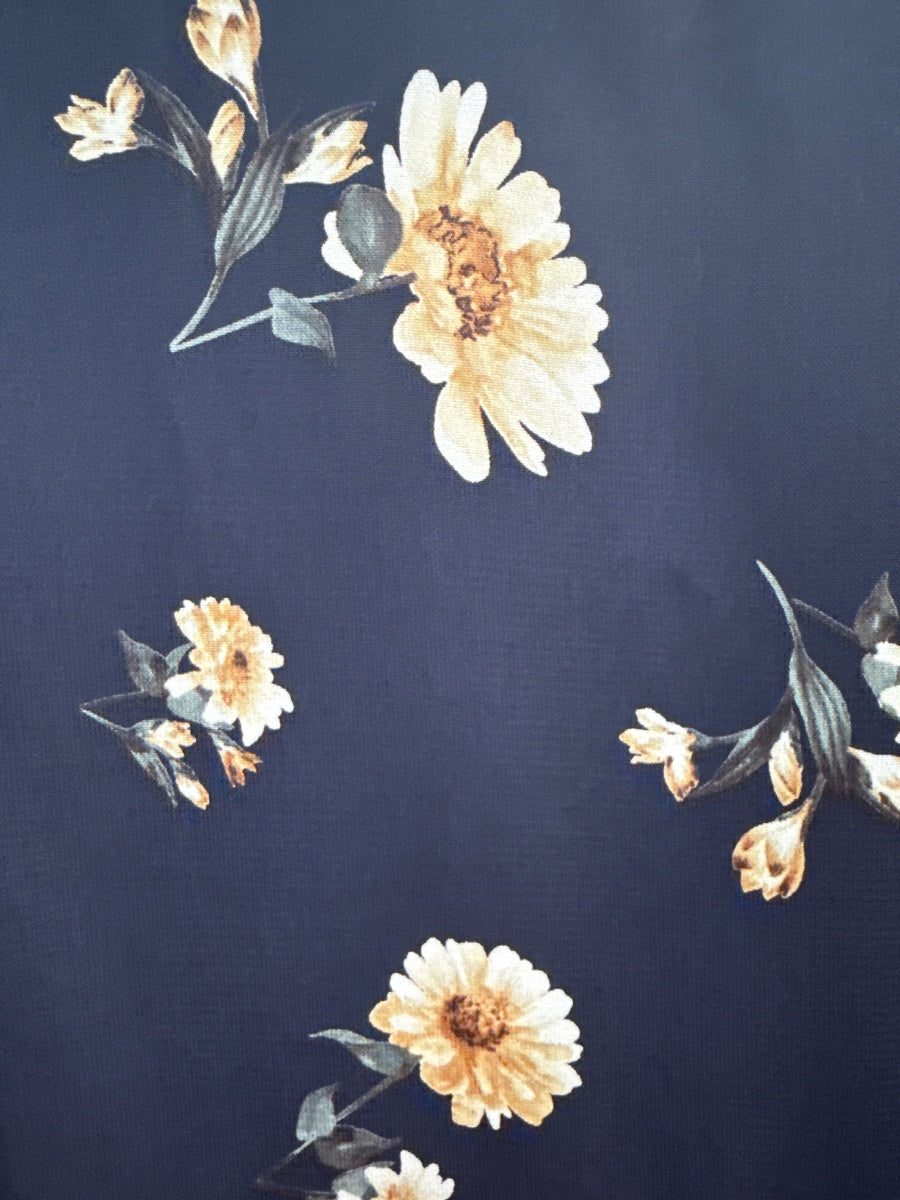 Les Amis · Knot detail · Medium · Black Floral