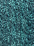 Liz Claiborne · Mesh Fabric Overlay Pleated · Large · TurqNavy