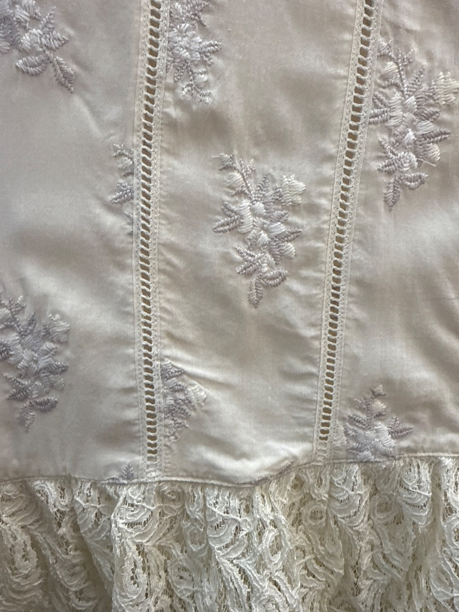 Sundance · Boho Chic Top · Large · Cream