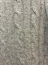 White&Warren · Elbow length sleeve, long open cardigan · Medium · Gray