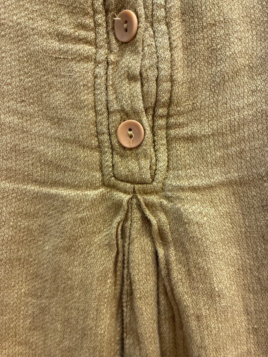 Flax · Tunic Top · Large · Wheat