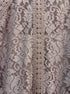 Cable&Gauge · LongSleeve Top with Lace Trim · Large · Blush