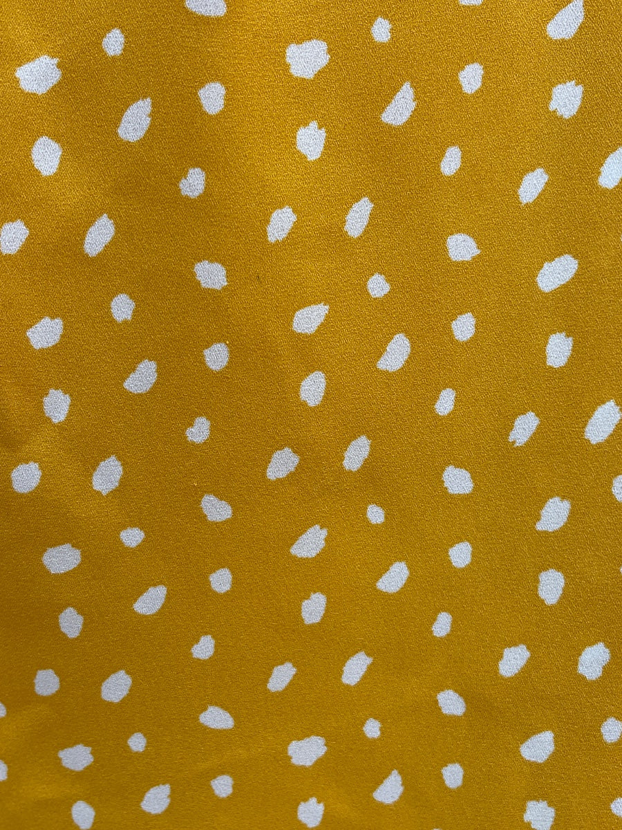 41 Hawthorn · Sleeveless Top · Large · Yellow/White