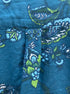 Talbots · Teal Floral Paisley Print · XLarge P