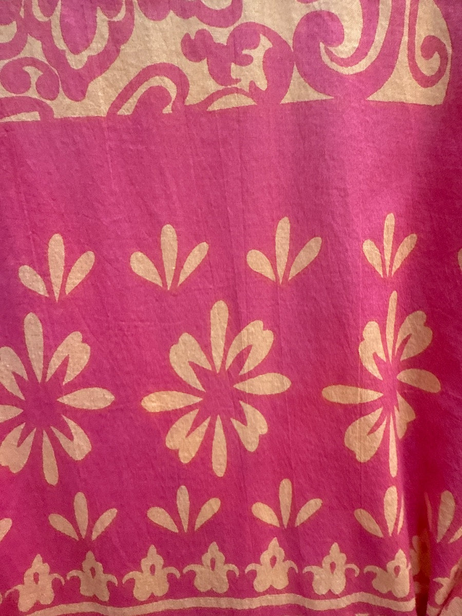 Bila · Boho Chic Dress · XLarge · PinkOrange