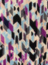 NYDJ · 3/4 Sleeve, pleated back detail · Large · PurpMulti