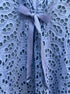 Sundance · Eyelet Lace Overlay · Small · Blue