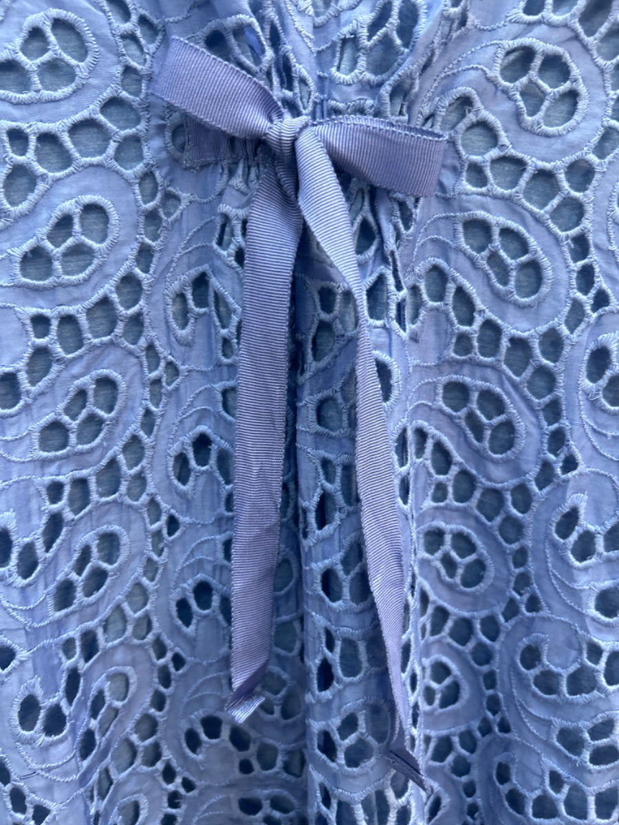 Sundance · Eyelet Lace Overlay · Small · Blue