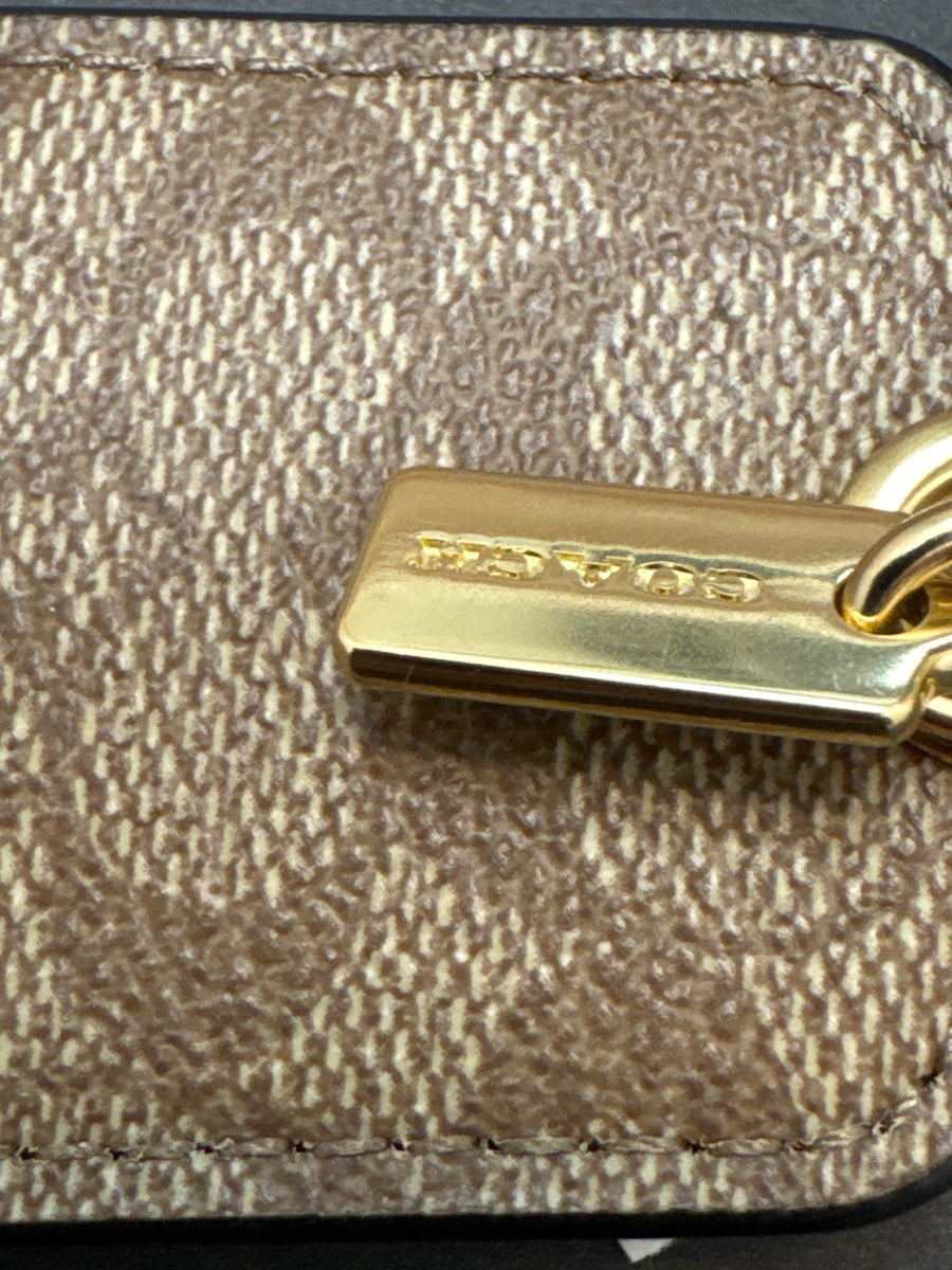 Coach · Accessories · KeyChain · Signature C Tan/Gold
