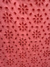 Ann Taylor · Laser cut out · Medium · Coral