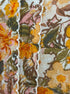 Democracy · Orange Floral Pleate · Medium · Orange Floral