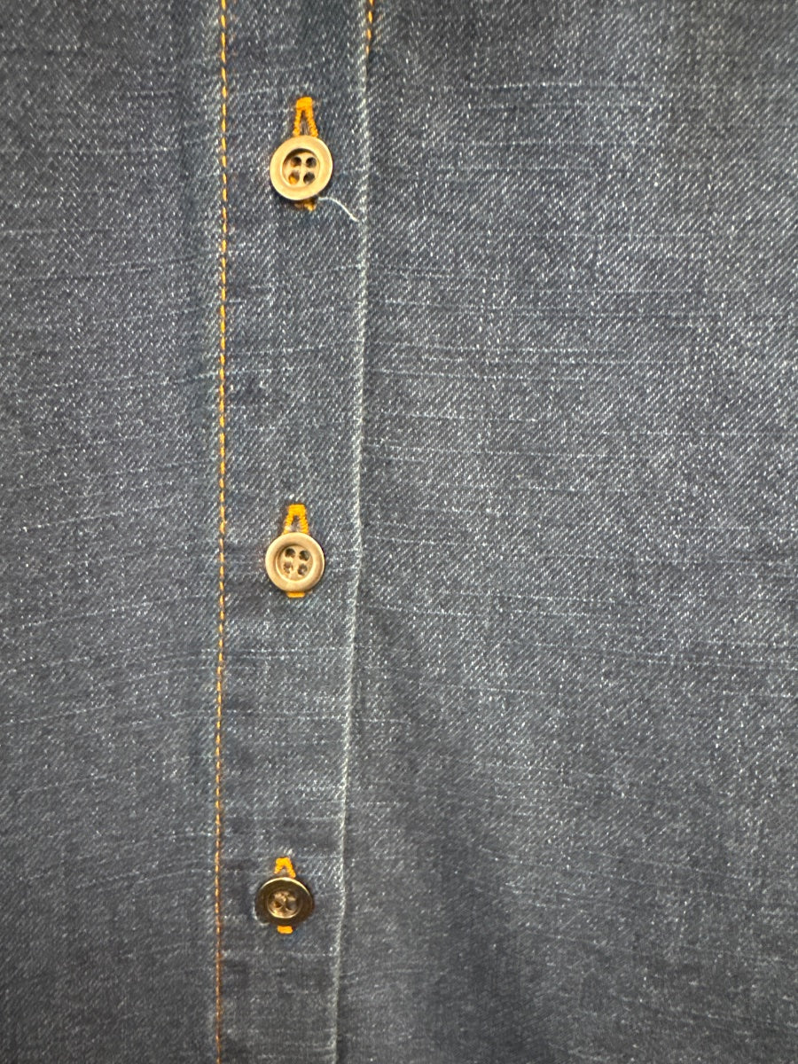 Velvet Heart · Peter pan collar · Small · Denim