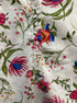 St. JohnsBay · Floral Print 3/4 Sleeve · Large · WhitePinkBlue