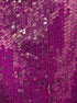 Ciebon · Wrap Ruched Sequin Skirt · Medium · Violet