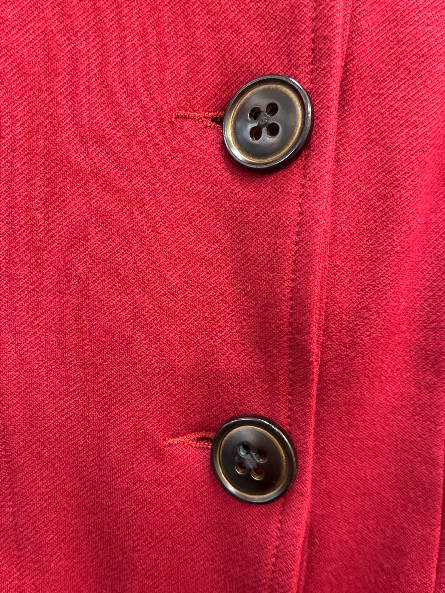 CAbi · Outing Blazer · Large · Maroon