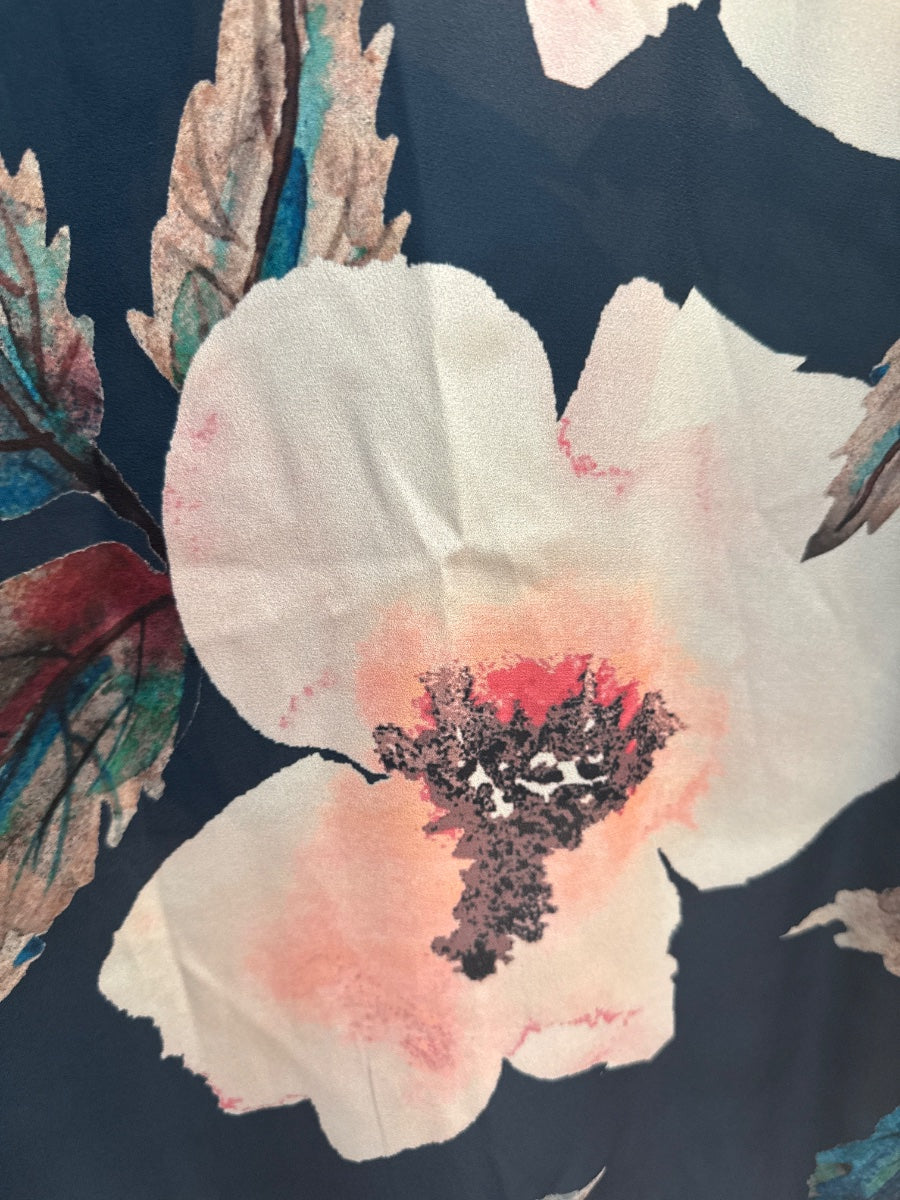 Creation · Blouse · 12 · NavyPink Floral