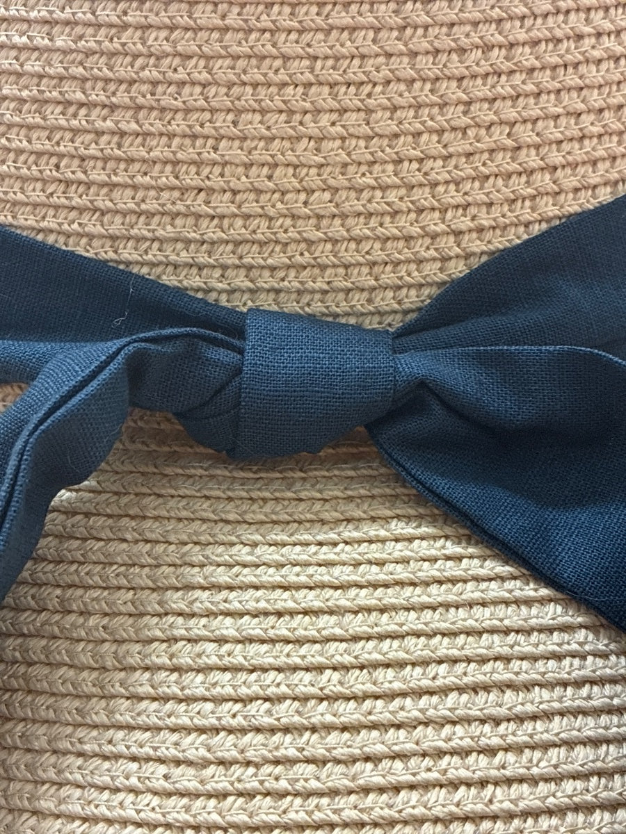 Furtalk · Straw Packable Sun Hat · Adjust · Straw with Blue band