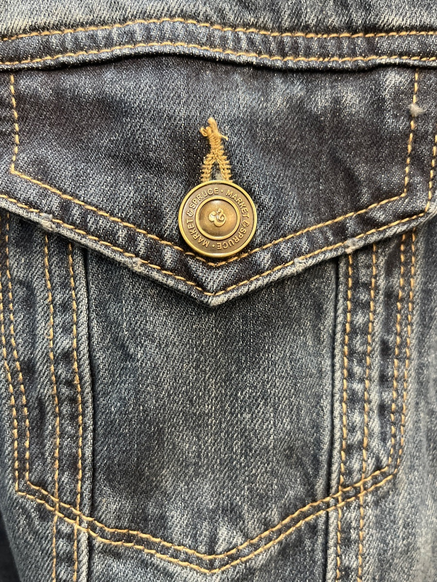 Market&Spruce · Jacket · XLarge · Blue Denim