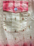 True Grit · Roll/Tab Sleeve LongSleeve Shirt · Medium · Pink/Cream Tie-Dye
