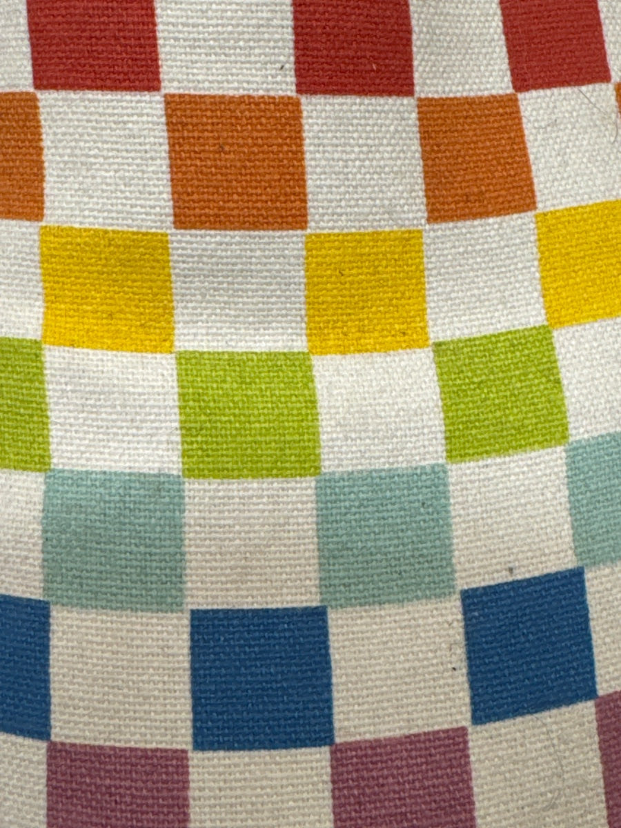 Vans · Classic Slip-On · 6.5 · Rainbow Checkerboard