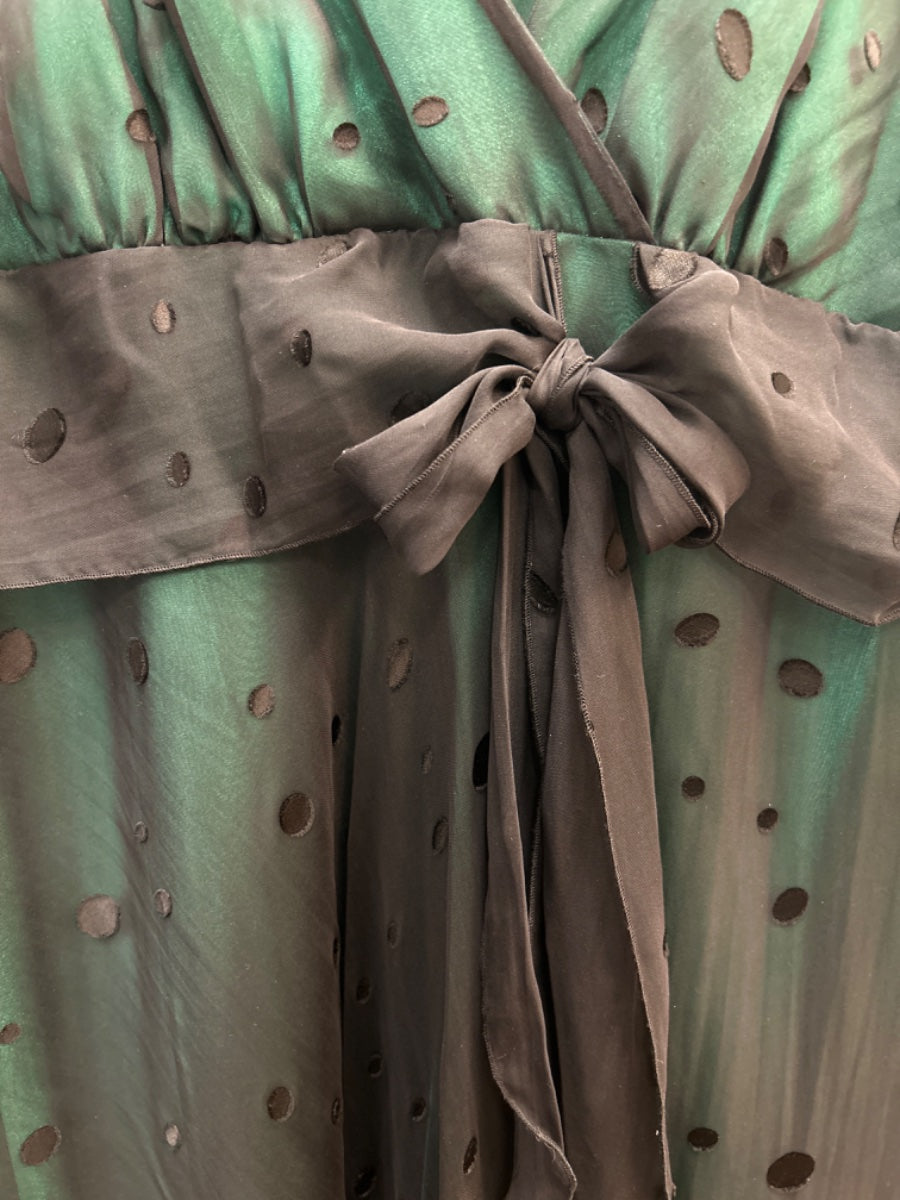 Jonathan Martin Studio · Sleeveless Dress · 12 · Emerald Black