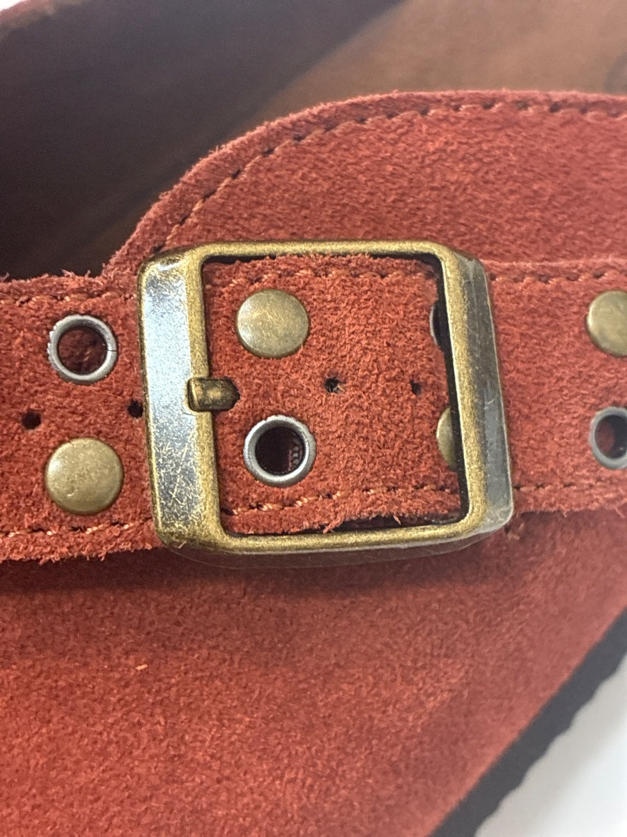 White Mountain · Berben Clogs · 10 · Rust Suede