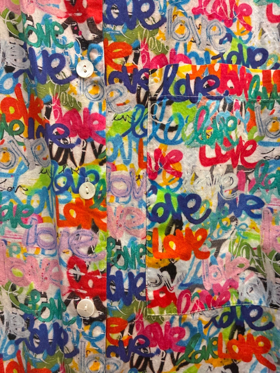 APNY · Love pattern · XLarge · WhiteMulti