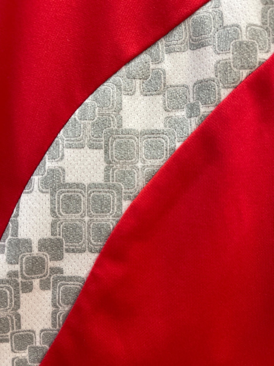 Novara · Short Sleeve Cycling Top · Large · Red/White