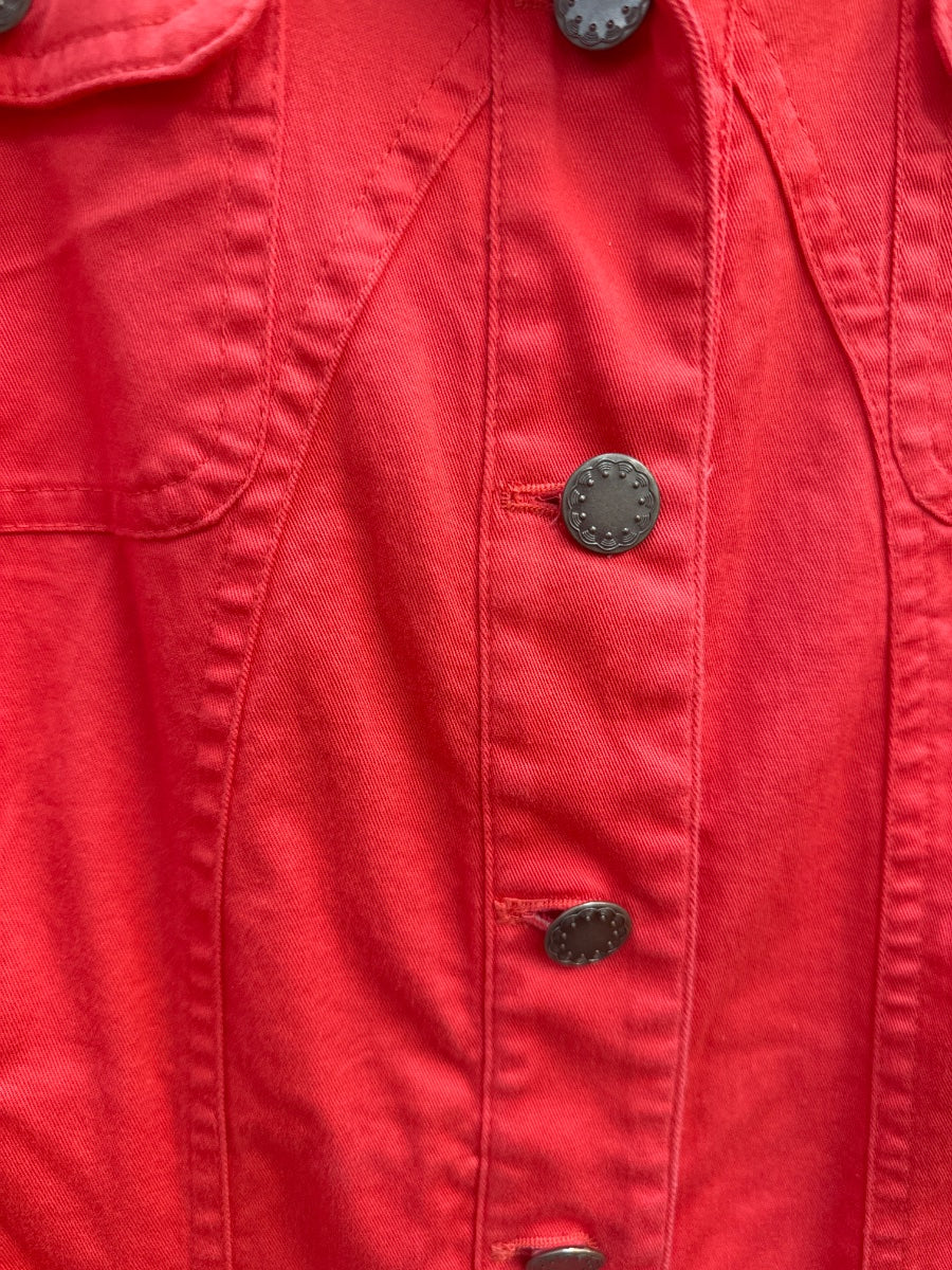 Christopher & Banks · Jacket · MediumPetite · Geranium
