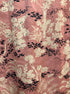 Monk&Lou · 3/4 Sleeve Dusty Rose Floral Print Blouse · Medium · Dusty Rose