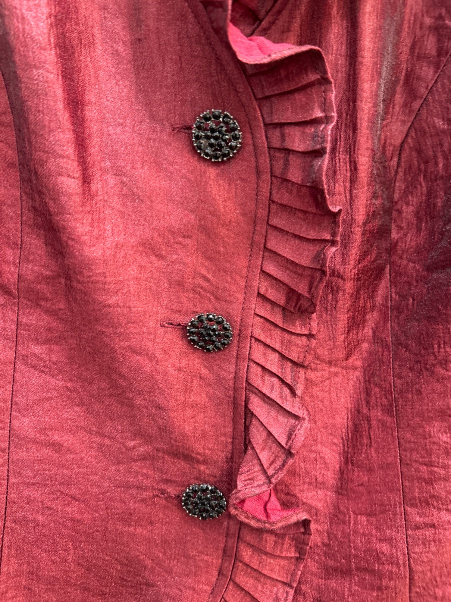 Carlisle New York · Evening Jacket · Medium · Garnet