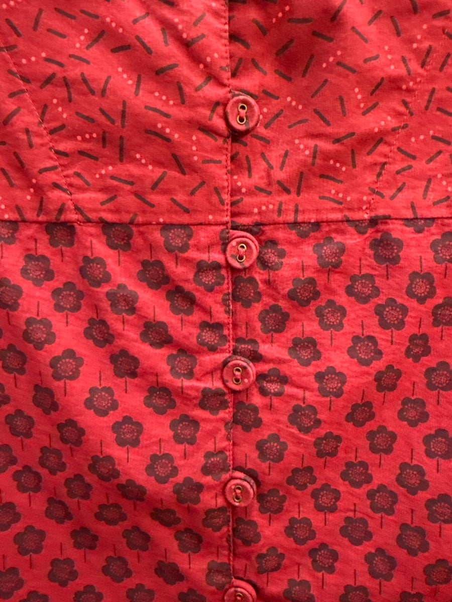 Gudrun Sjödén · Floral print · Medium · BurgNavy