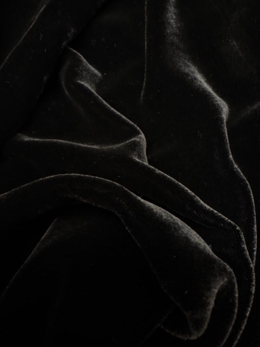 Eileen Fisher · Velvet dress with pockets · XXS · Black