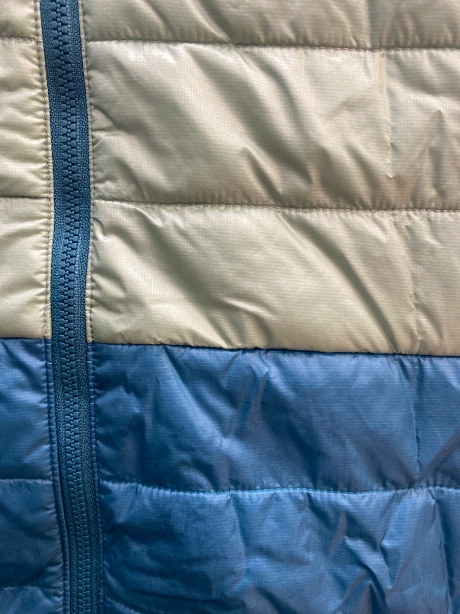 SKHoop · Airtastic Quilted Hooded Zip Long Vest · Medium · SeaGreenTurq